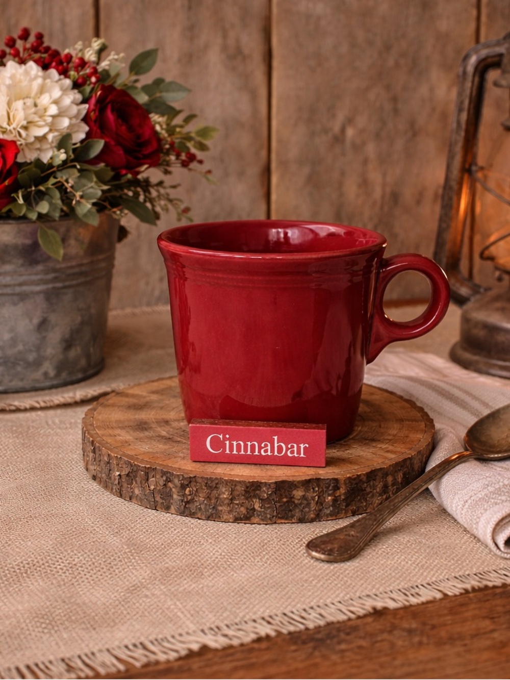 Fiestaware Cinnabar Ring Mug